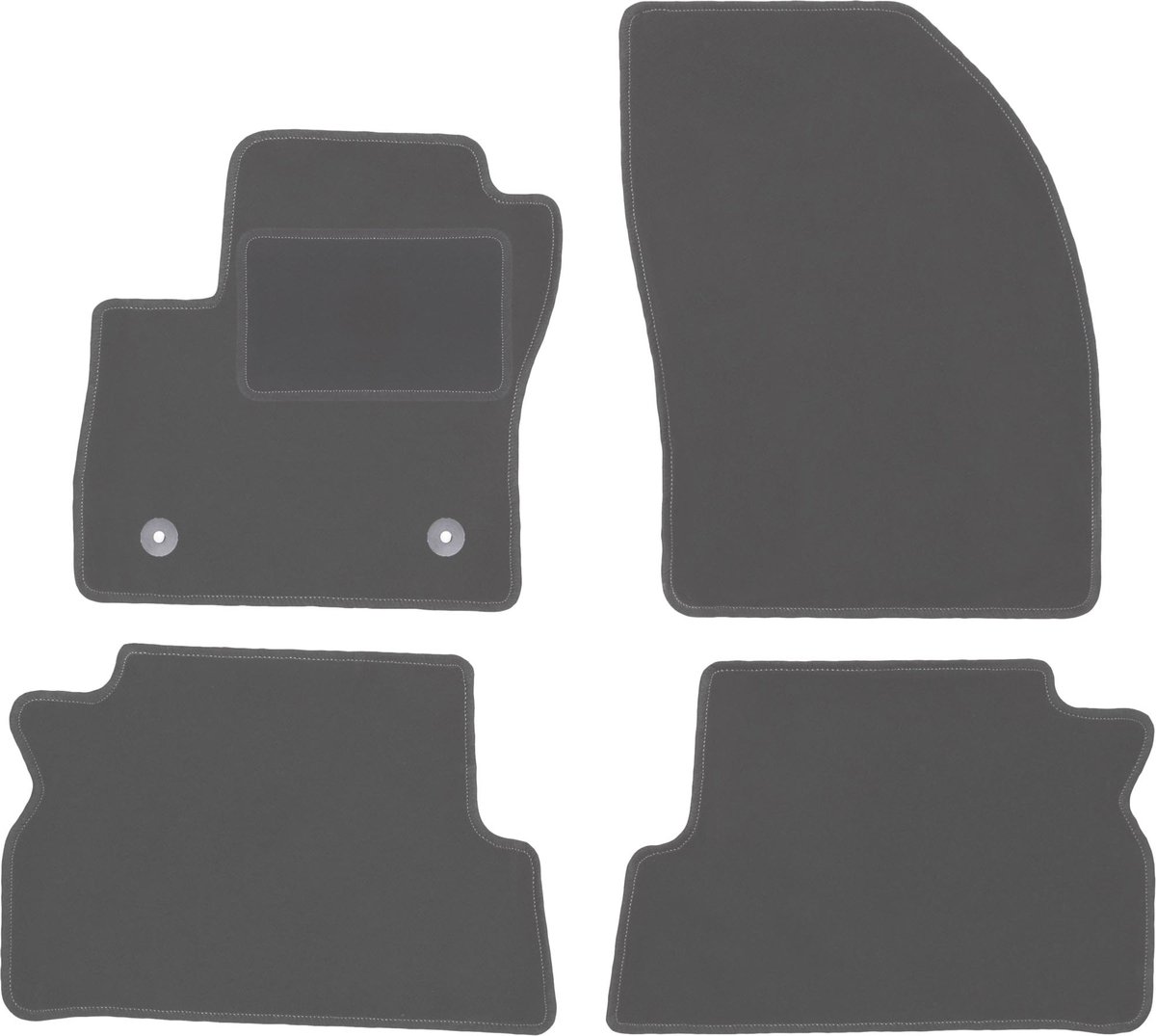 Grafiet automatten voor: Ford Grand C-MAX minivan (2011-2015)