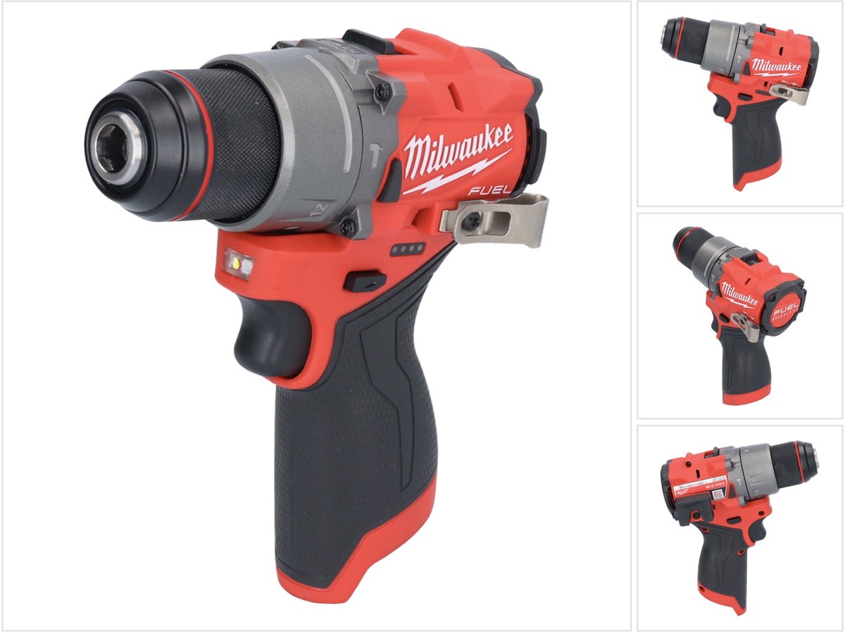 Milwaukee M12 FUEL™ FPD2-0 Compacte Accu Klop-/Schroefboormachine 12V Basic Body - 4933479867 – foto 3