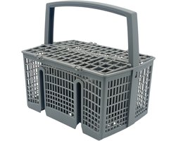 Fixem® - Geschikt voor Bosch, Siemens 00743503, 11035277 - Vaatwasser bestekbak - Met inkepingen - Sterke kwaliteit - 120x225x150mm - Bestekmand - 1 Stuk