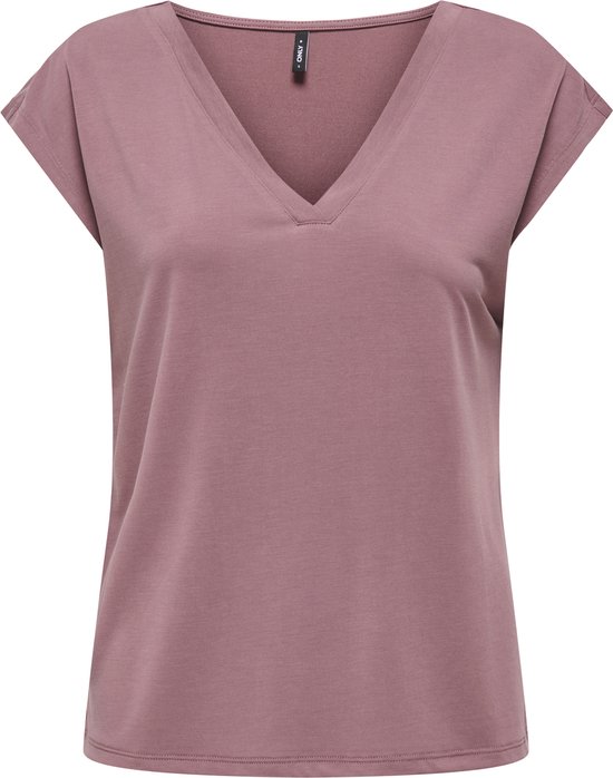 ONLY - ONLFREE S/S MOD.V-NECK TOP JRS Dames T-shirt