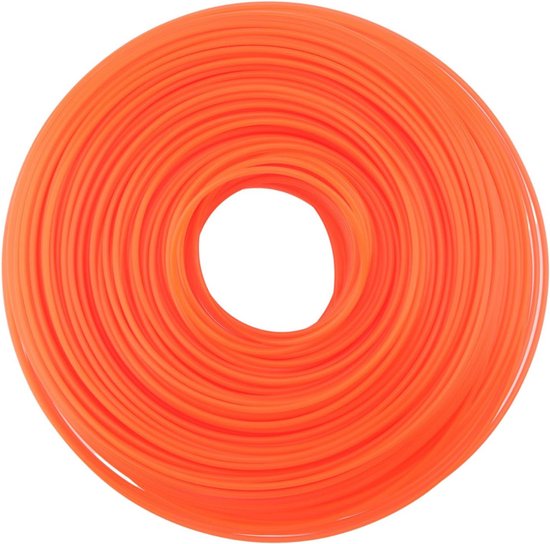 Fil De Coupe Débroussailleuse 3,0 Mm X 45 M - Fil Acier Renforcé Nylon Pour Herbe Dense