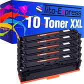 PlatinumSerie 10x toner cartridge alternatief voor HP CF400X- CF403X