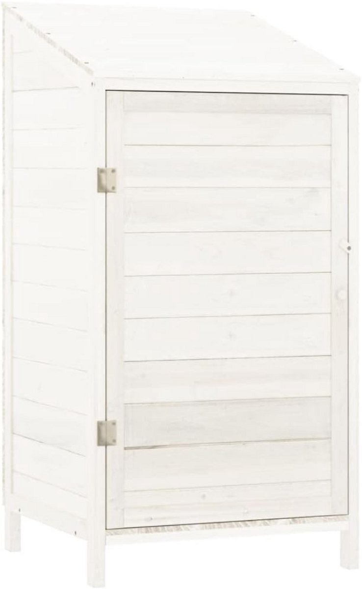 Zylo® Tuinberging Hout - Tuinhuis Hout - Tuinkast Hout - Wit - 56cm x 52cm x 112cm