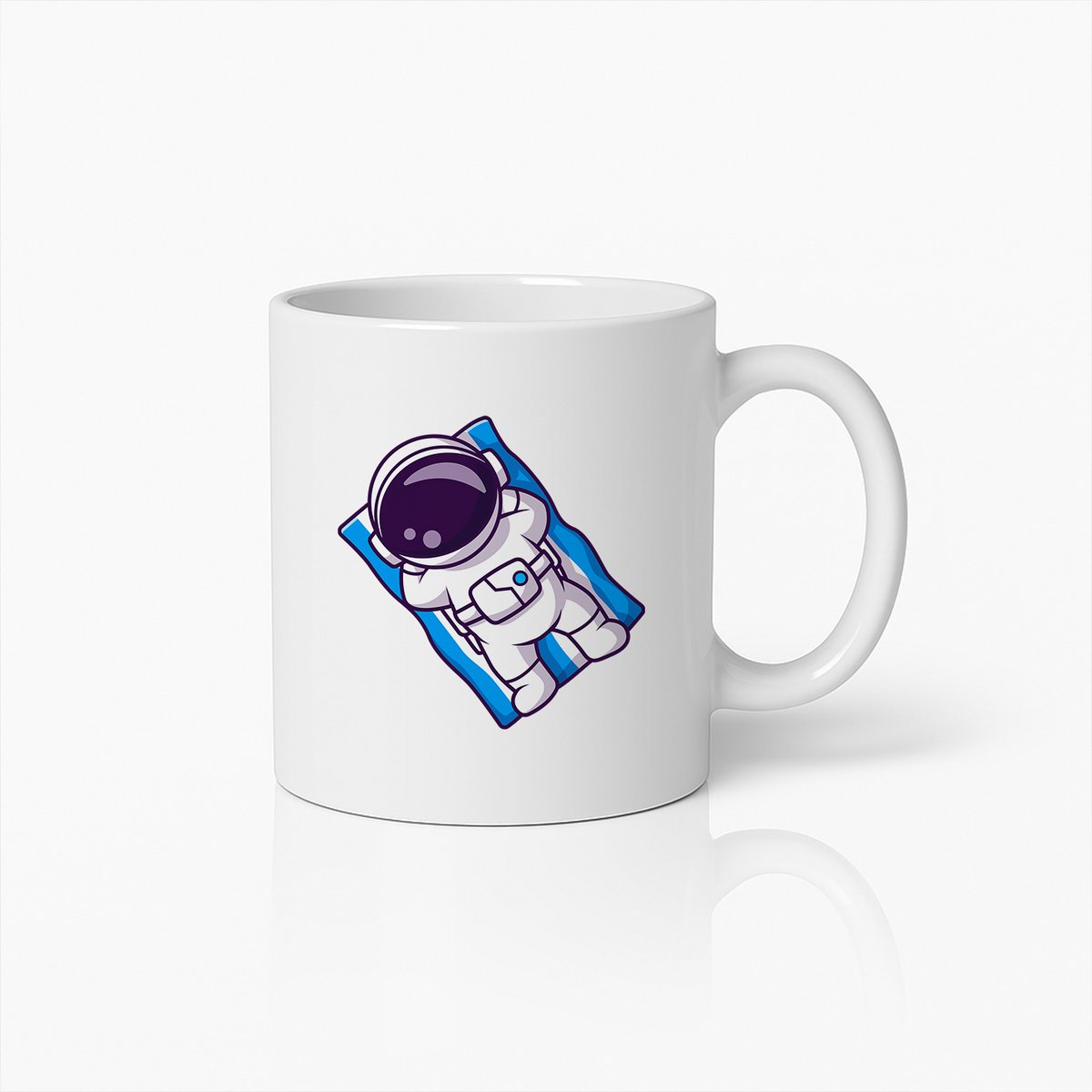 Ontspannen Astronaut Mok – Leuk Cadeau Voor Ruimte Liefhebbers
