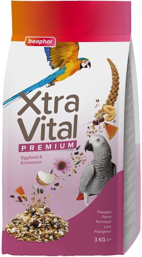 Beaphar XtraVital Papegaai 3 kg