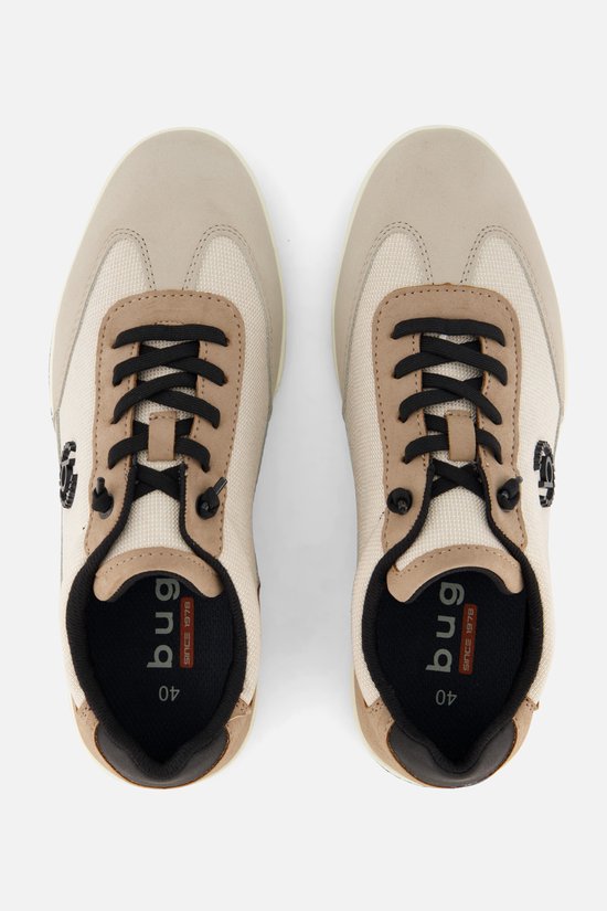 Baskets pour femmes Bugatti beiges synthétiques - Taille 43