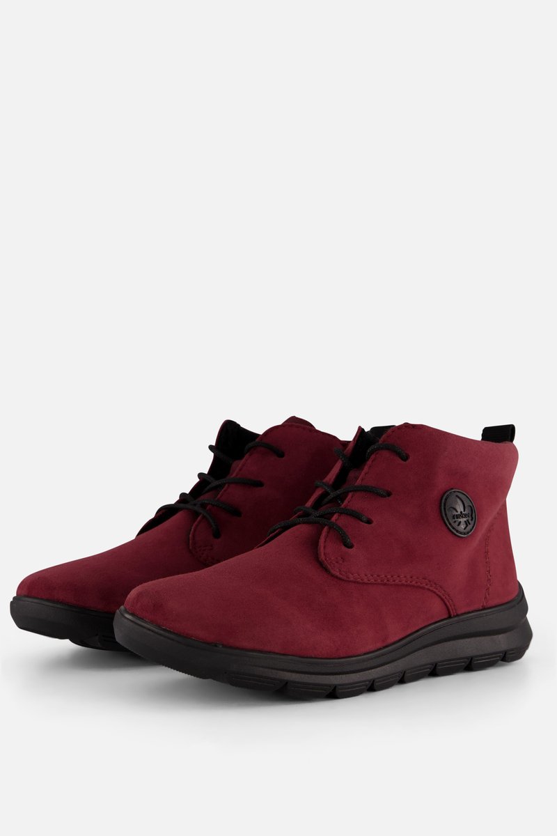 Rieker dames veterboot - Bordo - Maat 37
