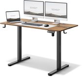 Bol.com SENSE7 NOJO Zit Sta Bureau Elektrisch Verstelbaar 120 x 60 cm Computerbureau Gamingbureau Elektrische Hoogteverstelling ... aanbieding