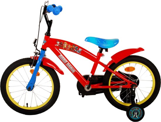 Pik&Roll - Vélo pour enfant La Pat'Patrouille - 16 - Rouge - Cdiscount  Sport