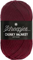 Scheepjes Chunky Monkey 100g - 1035 Maroon - Rood