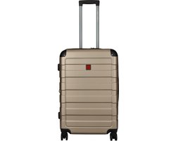 Enrico Benetti Rochester Middelgrote Koffer - 65 cm - 62,5/72 liter - Expandable - TSA slot - Champagne