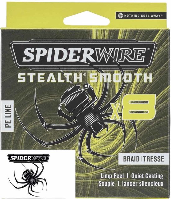 Spiderwire Stealth Smooth 8 - Moss Green - 23.6kg - 0.23mm - 300m - Groen van Spiderwire — afbeelding 3