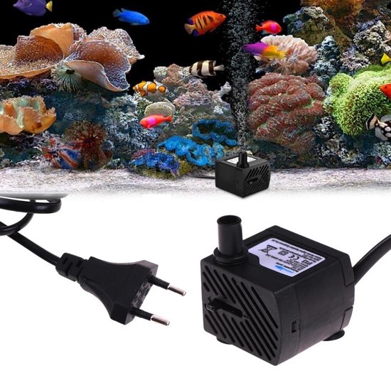 Waterpomp voor Aquarium/Fontein - 180L/H - 3W - Ultra Stil