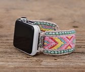 Apple watch bandje - bohemian - ibiza stijl - wikkelarmband - boho - horlogebandje
