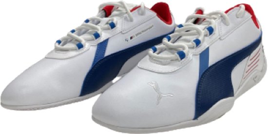 Puma BMW MMS R-cat machina - wit - blauw - rood - maat 42 | bol
