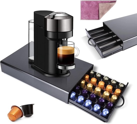 Porte-capsules de café, porte-capsules pour 45 capsules Nespresso , machine  à café