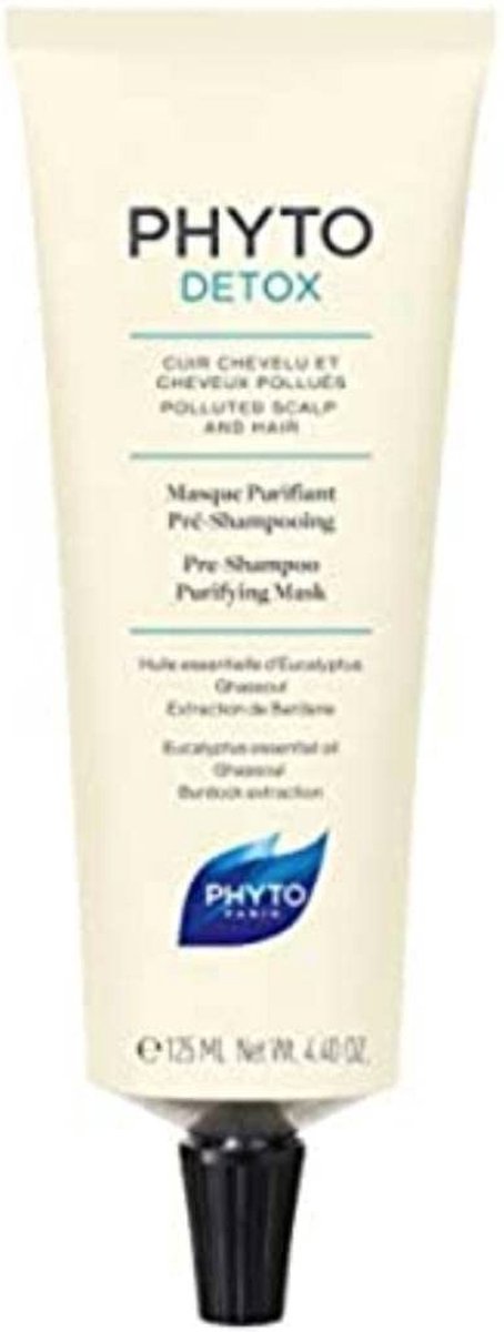Zuiverend Masker Phyto Paris PhytoDetox Pre-shampoo (125 ml)