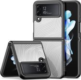 Dux Ducis Hoesje Geschikt voor Samsung Galaxy Z Flip 4 - Dux Ducis Aimo Backcover - Transparant