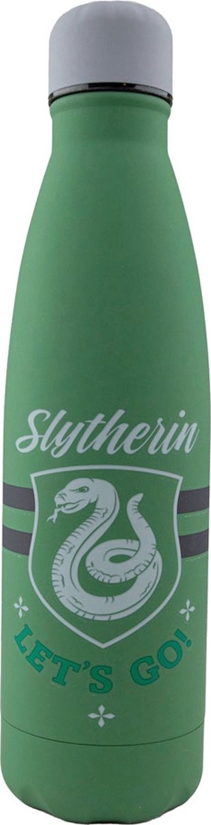 Cinereplicas Harry Potter - Thermo Slytherin Let's Go Waterfles - Multicolours
