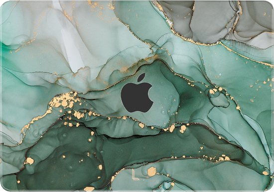 Lunso - MacBook Air 15 pouces (2023) - housse housse - Vert Maeve