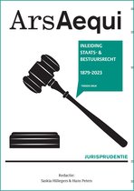 Ars Aequi Jurisprudentie - Jurisprudentie Inleiding Staats- en bestuursrecht 1879-2023
