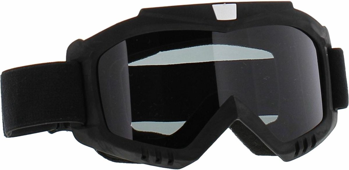 Aplus Crossbril zwart met smoke lens