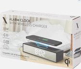 Xtronic - Digitale wekker - 15 watt - Met Qi-lader - Draadloos gsm opladen