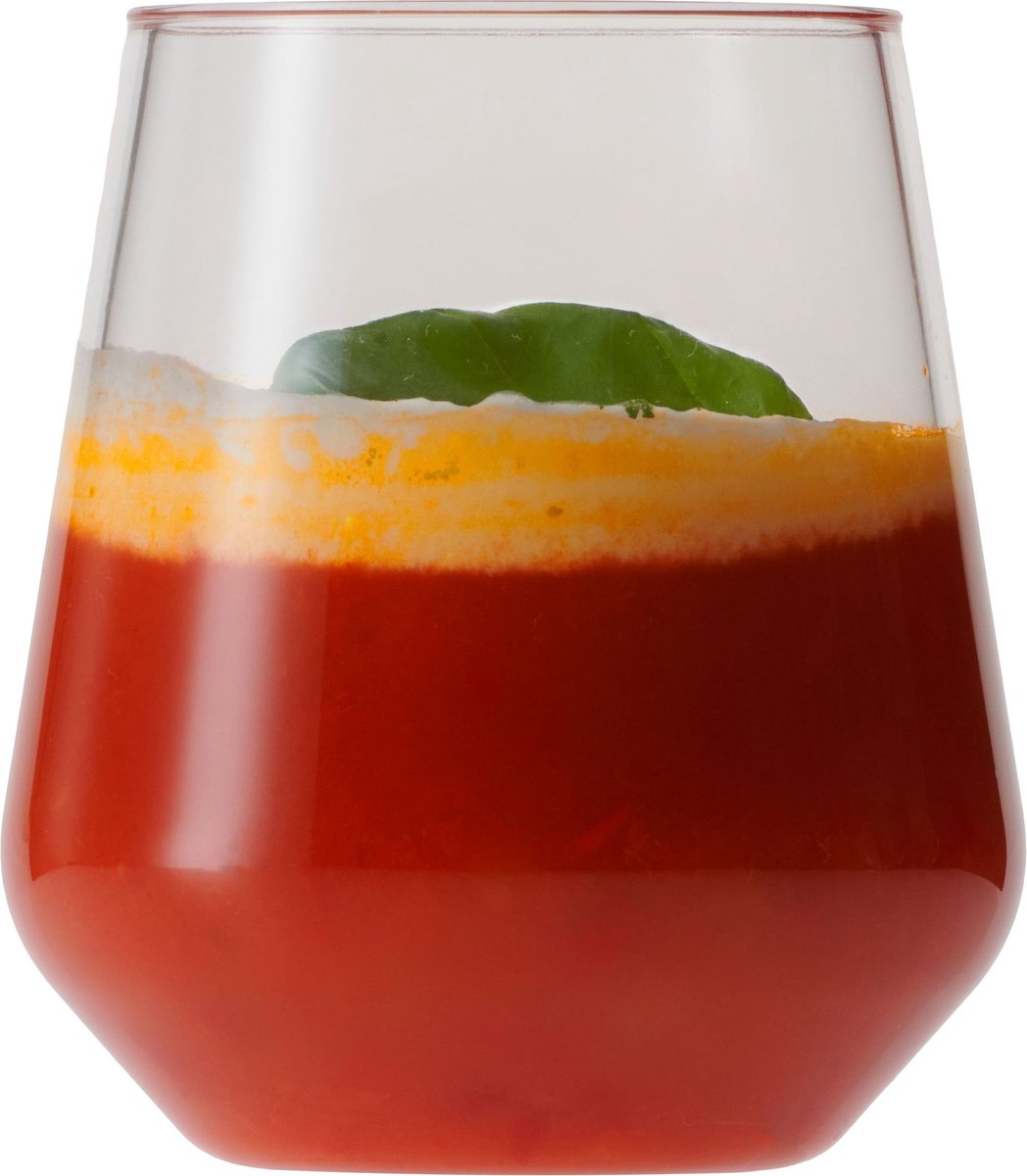 HappyGlass - Lady Yoko Drinkglas 400 ml Set van 72 Stuks - Tritan - Transparant