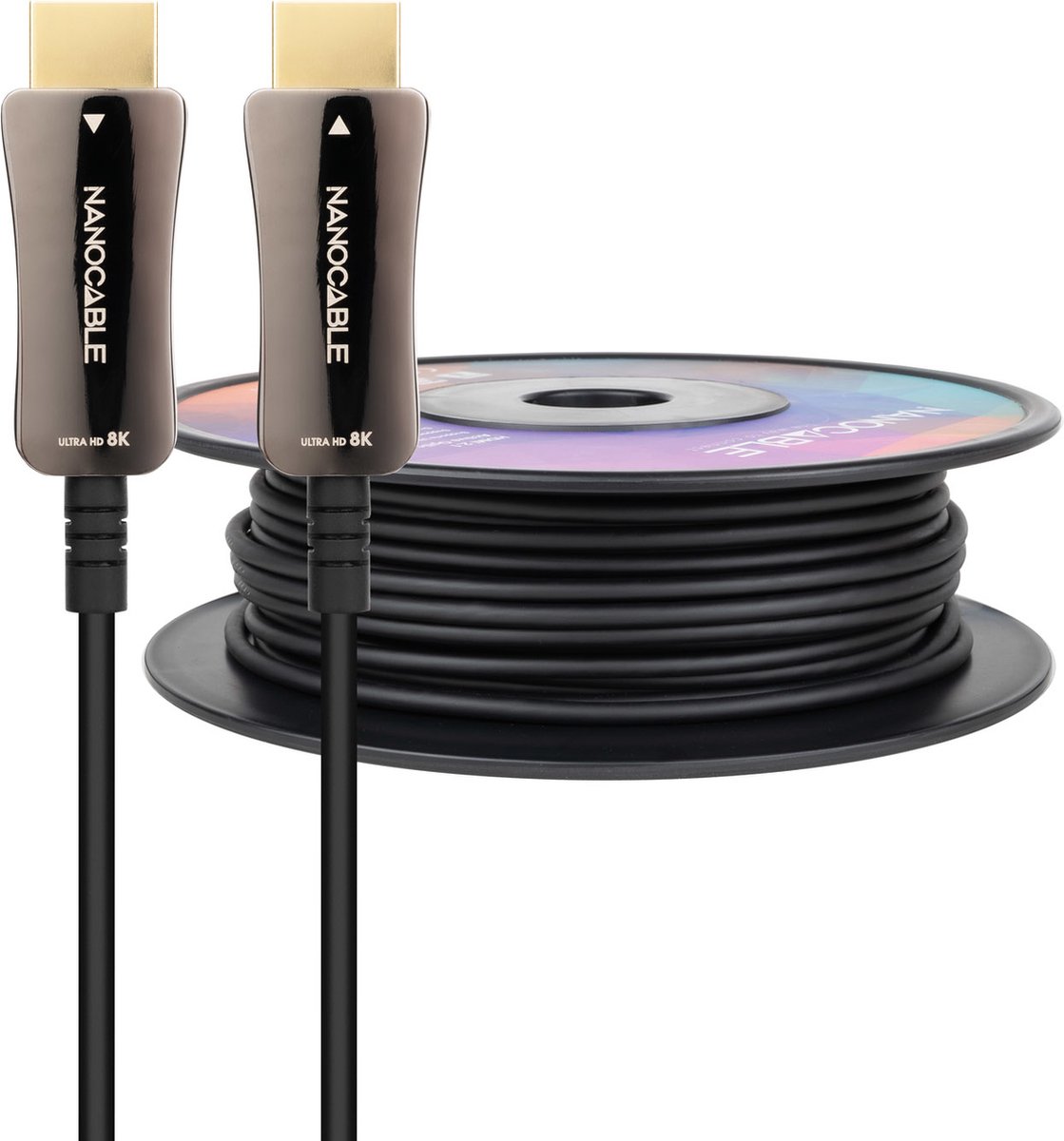HDMI Cable NANOCABLE 10.15.2199 8k ultra hd 48 gbit/s 100 m Black