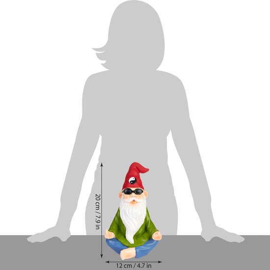 BRUBAKER Nain De Jardin Zombie - Nain Rampant Effrayant - Figurine De Jardin Halloween - Drôle Décoration Résistant Aux Intempéries - Horreur Décoration De Jardin Pour Extérieur - 24 Cm