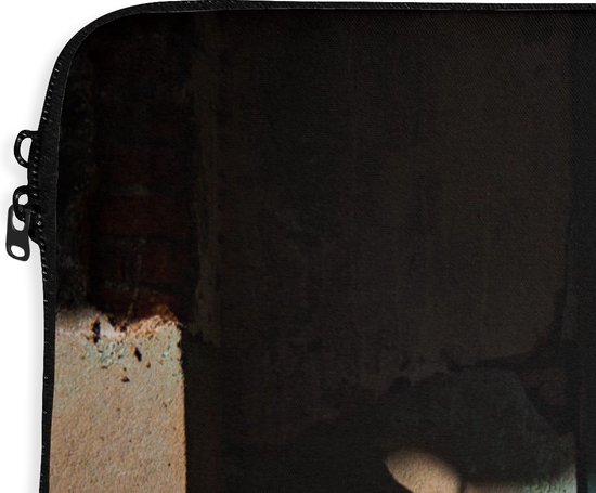 Housse pour ordinateur portable 15,6 pouces - Porte - Blauw - Architecture - Vase - Housse pour ordinateur portable - Dimensions intérieures 39,5x29,5 cm