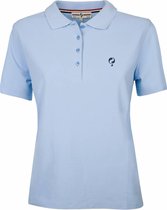 Dames Polo Square Lt Azul