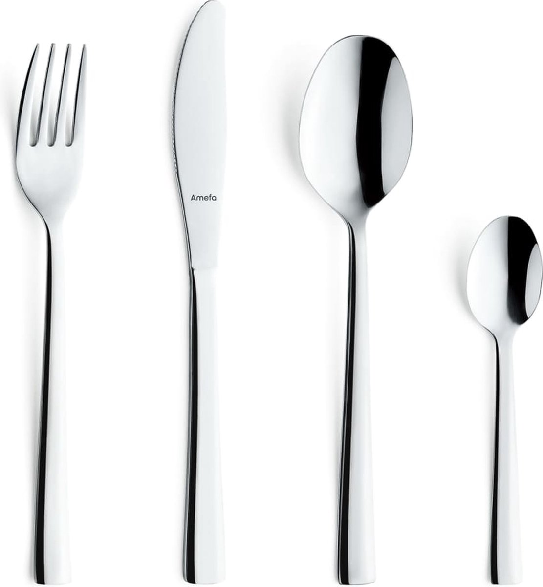 Amefa Padova - 24 delige bestekset - 6 persoons bestek - Zilver