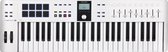 Arturia KeyLab Essential 49 mk3 White - Contrôleur MIDI, 49 touches, blanc