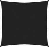 vidaXL - Zonnezeil - 160 - g/m² - 2x2 - m - HDPE - zwart