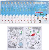 THE TWIDDLERS 36 Mini Kerst Kleurboeken voor Kinderen, Jongens en Meisjes, 14cm - Kinderfeestjes, Uitdeelcadeautjes, Adventskalenders, Traktaties, Uitdeelzakjes, Kerstsok Vuller