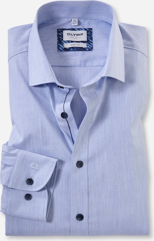Olymp business overhemd lichtblauw