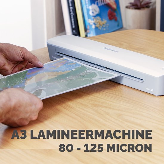 Genie LA 300 A3 Lamineerapparaat – Voor 80-125 Micron, Inclusief 5 Folies, A3-formaat, Hot Lamineren