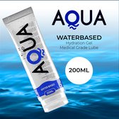 AQUA | Aqua Quality Waterbased Lubricant 200ml | Glijmiddel | Condooms | Glijmiddel Waterbasis
