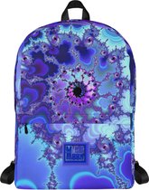 Stoere II THE MOON paarse waterbestendige rugzak met laptopvak 15" Lavender Blues Collection