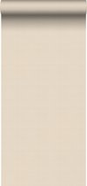 ESTAhome behangpapier linnenstructuur zand beige - 139545 - 53 cm x 10,05 m