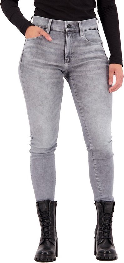 G-STAR 3301 Skinny Ankle Jeans - Dames - Sun Faded Glacier Grey