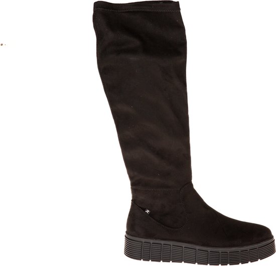 Lange zwarte suede laarzen hot sale