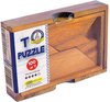 Afbeelding van het spelletje Logica Giochi Houten Puzzel T-Puzzel, LG3256, 12x8x3cm