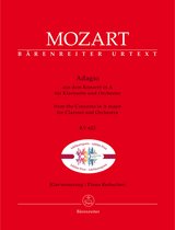 Bärenreiter Mozart: Adagio KV 622 - Songboek voor houten blaasinstrumenten
