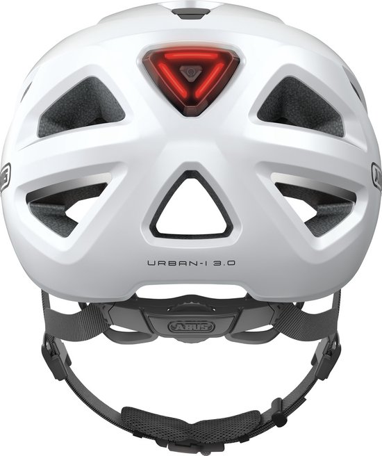 Fietshelm Abus-I 3.0 Polar White Maat XL - 61-65cm van Merkloos — afbeelding 2