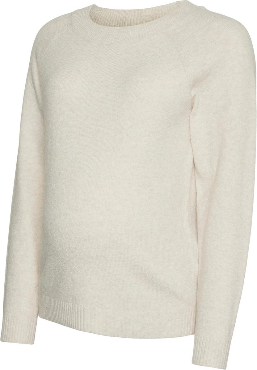 VERO MODA MATERNITY - VMMDOFFY LS O-NECK BLOUSE GA NOOS - Dames - Gebreide truien