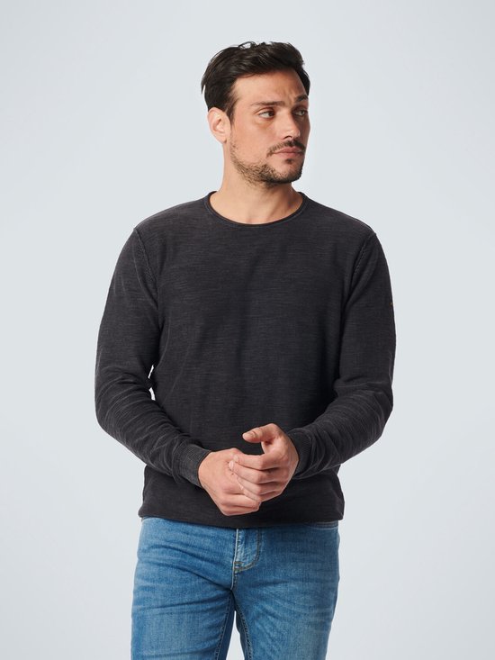 No Excess Mannen Pullover Zwart L