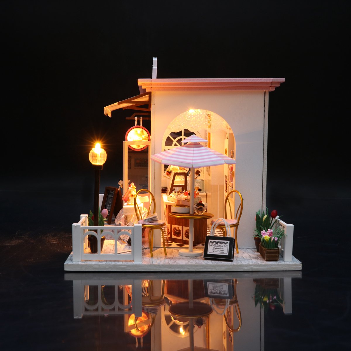 Hongda DIY Miniature Houses - Maquette - Modélisme en bois - Pour Adultes  (14+) 