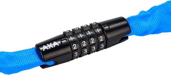 AXA Rigid RCC 120 - Kettingslot - Slot voor Fietsen - Code - 120 cm lang - 3,5 mm - Blauw van AXA — afbeelding 5